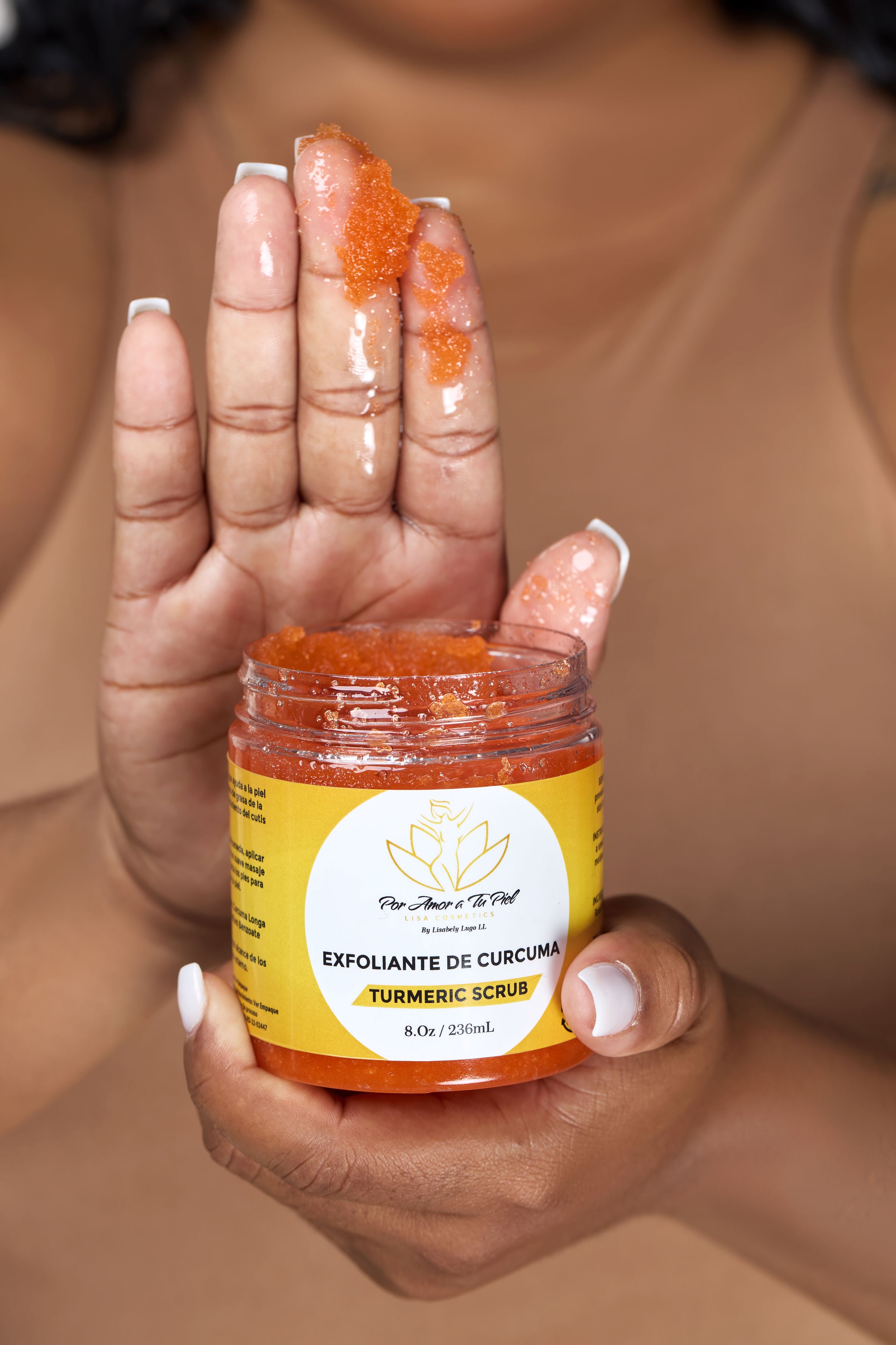 EXFOLIANTE DE CURCUMA
