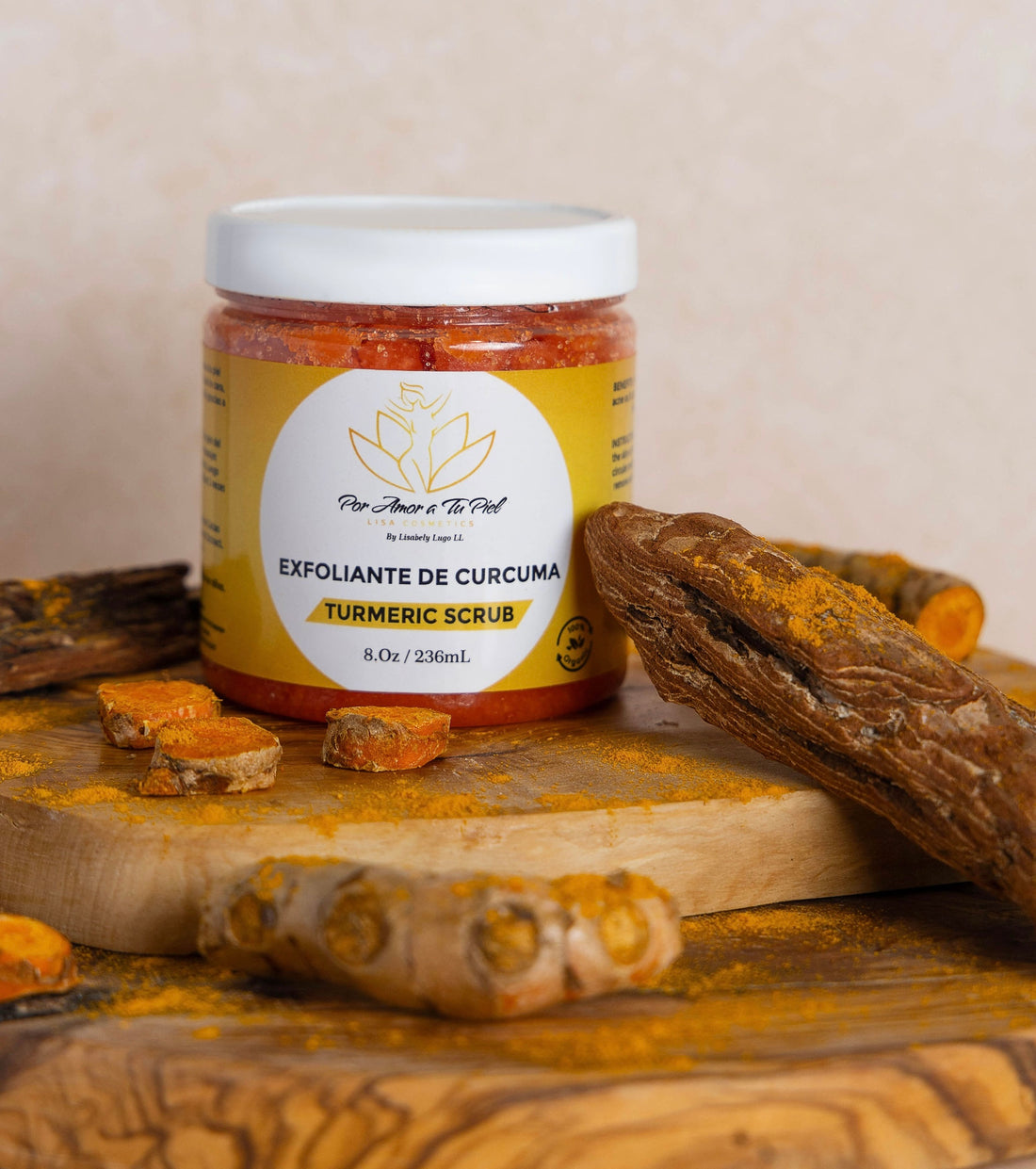 EXFOLIANTE DE CURCUMA