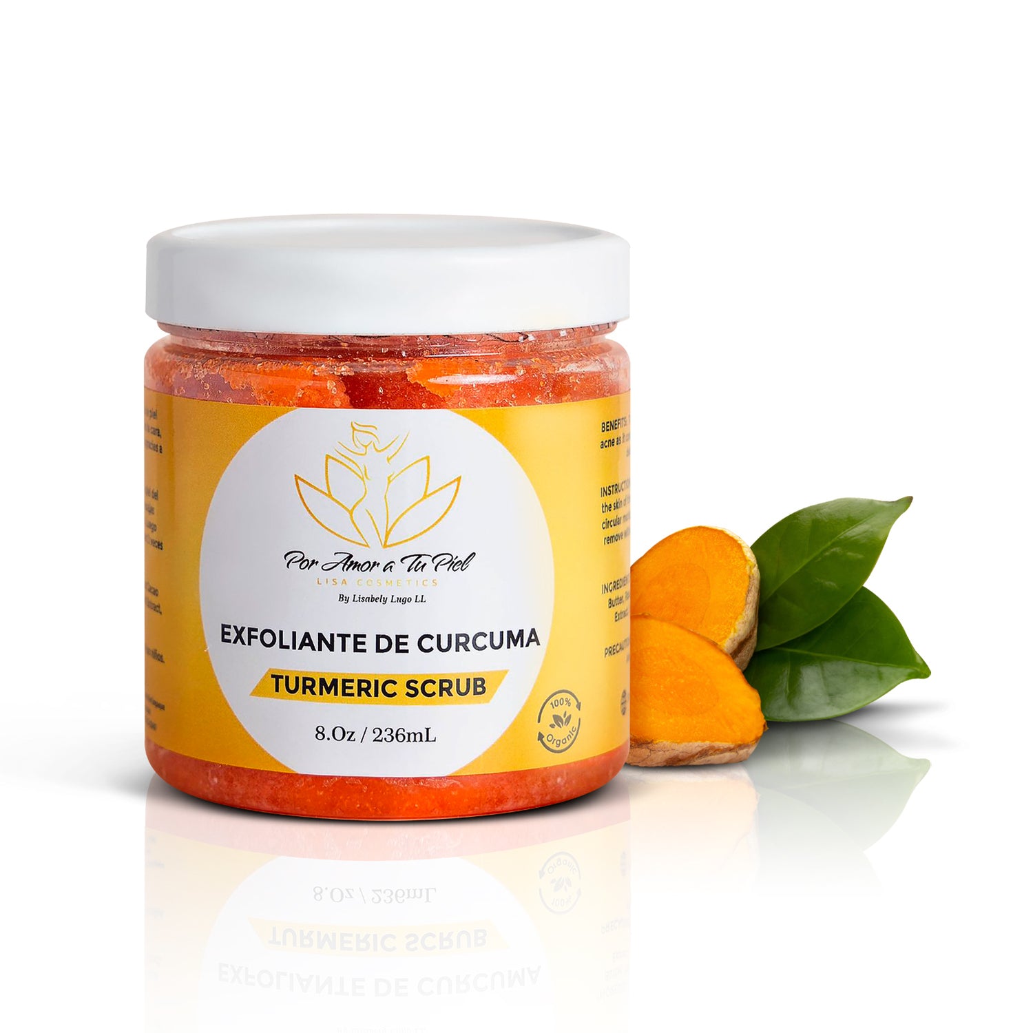 EXFOLIANTE DE CURCUMA